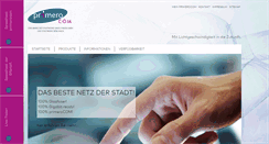 Desktop Screenshot of primerocom.de